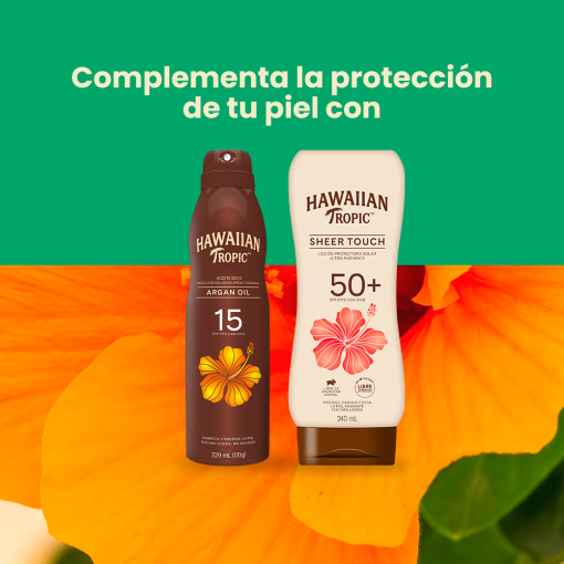 HT "Sheer Touch Ultra Radiance" Loción 50-SPF 240ml - Imagen 5
