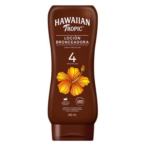 Hawaiian Tropic "Cocoa Butter" Loción Bronceadora 4-SPF 240ml