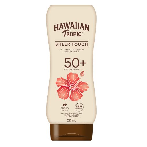 HT "Sheer Touch Ultra Radiance" Loción 50-SPF 240ml