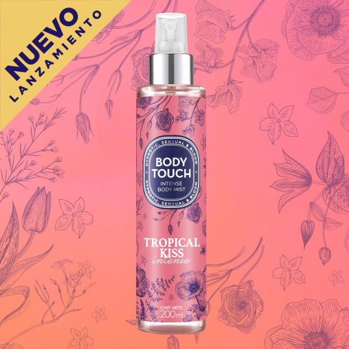 Body Touch "Tropical Kiss" body mist con aloe vera 200ml